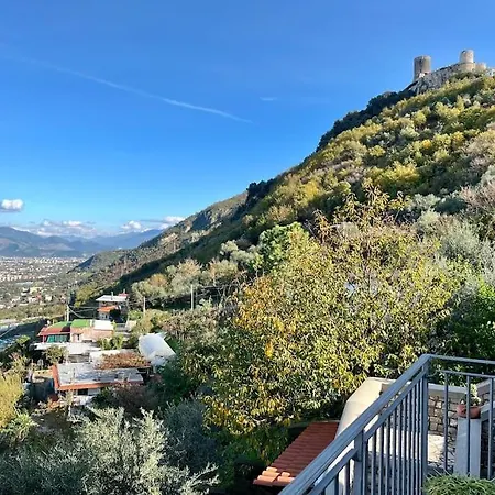 Casale Di Lusso Panoramico Villa Lettere Exterior photo